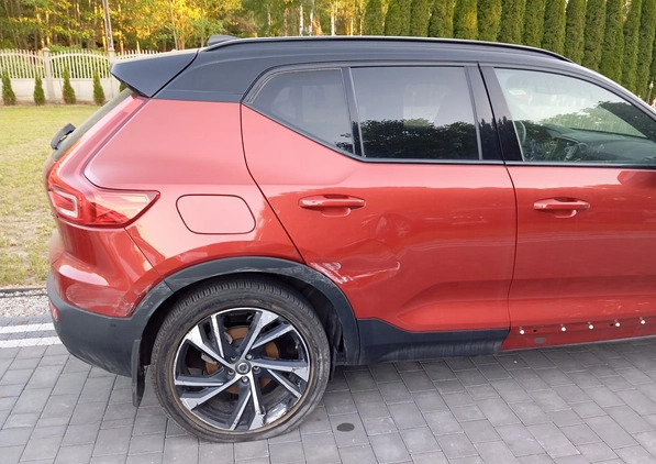 Volvo XC 40 cena 72300 przebieg: 10500, rok produkcji 2021 z Łaziska Górne małe 56
